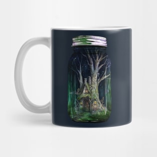 Fairy Forest Night House Mug